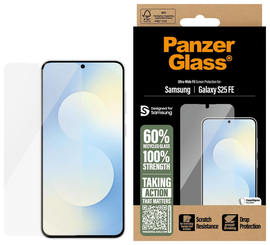PanzerGlass Ultra-Wide Samsung Galaxy S25 FE Screen Protector Tempered Glass