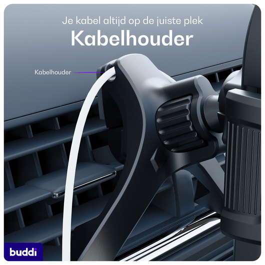 Buddi Way 2 Universele Telefoonhouder Auto Ventilatierooster met Klem afbeelding 11