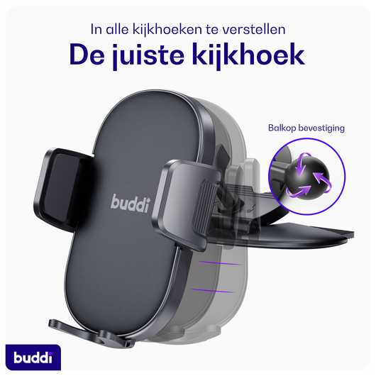 Buddi Way 2 Universele Telefoonhouder Auto CD-Speler met Sleuf Houder afbeelding 8