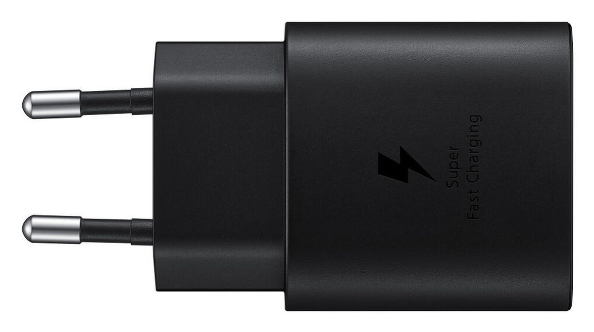 Originele Samsung 25W Power Adapter USB-C Adapter Duo Pack Zwart afbeelding 7