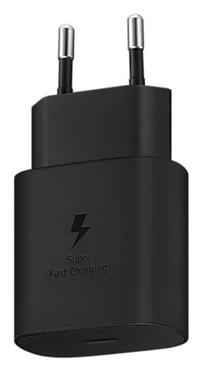 Originele Samsung 25W Power Adapter USB-C Adapter Duo Pack Zwart afbeelding 8