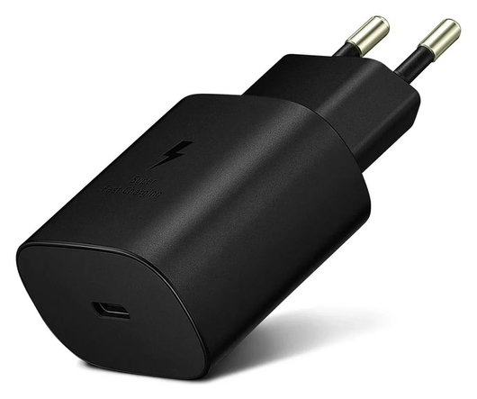 Originele Samsung 25W Power Adapter USB-C Adapter Duo Pack Zwart afbeelding 10