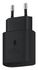 Originele Samsung 25W Power Adapter USB-C Adapter Duo Pack Zwart afbeelding 8