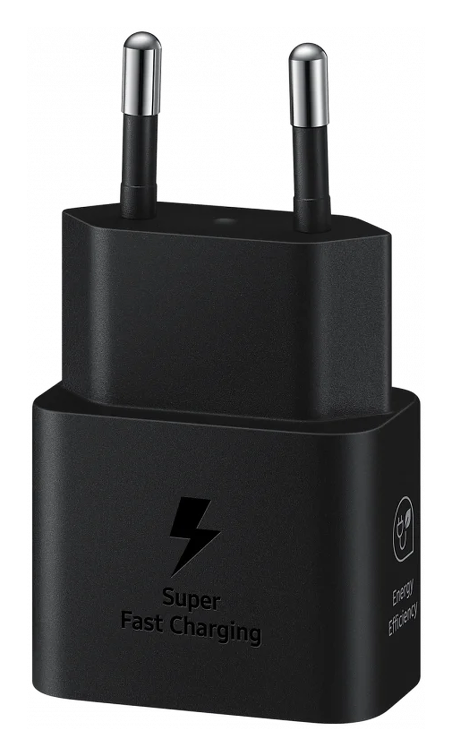 Originele Samsung 25W Energy Efficiency USB-C Adapter Duo Pack Zwart afbeelding 4
