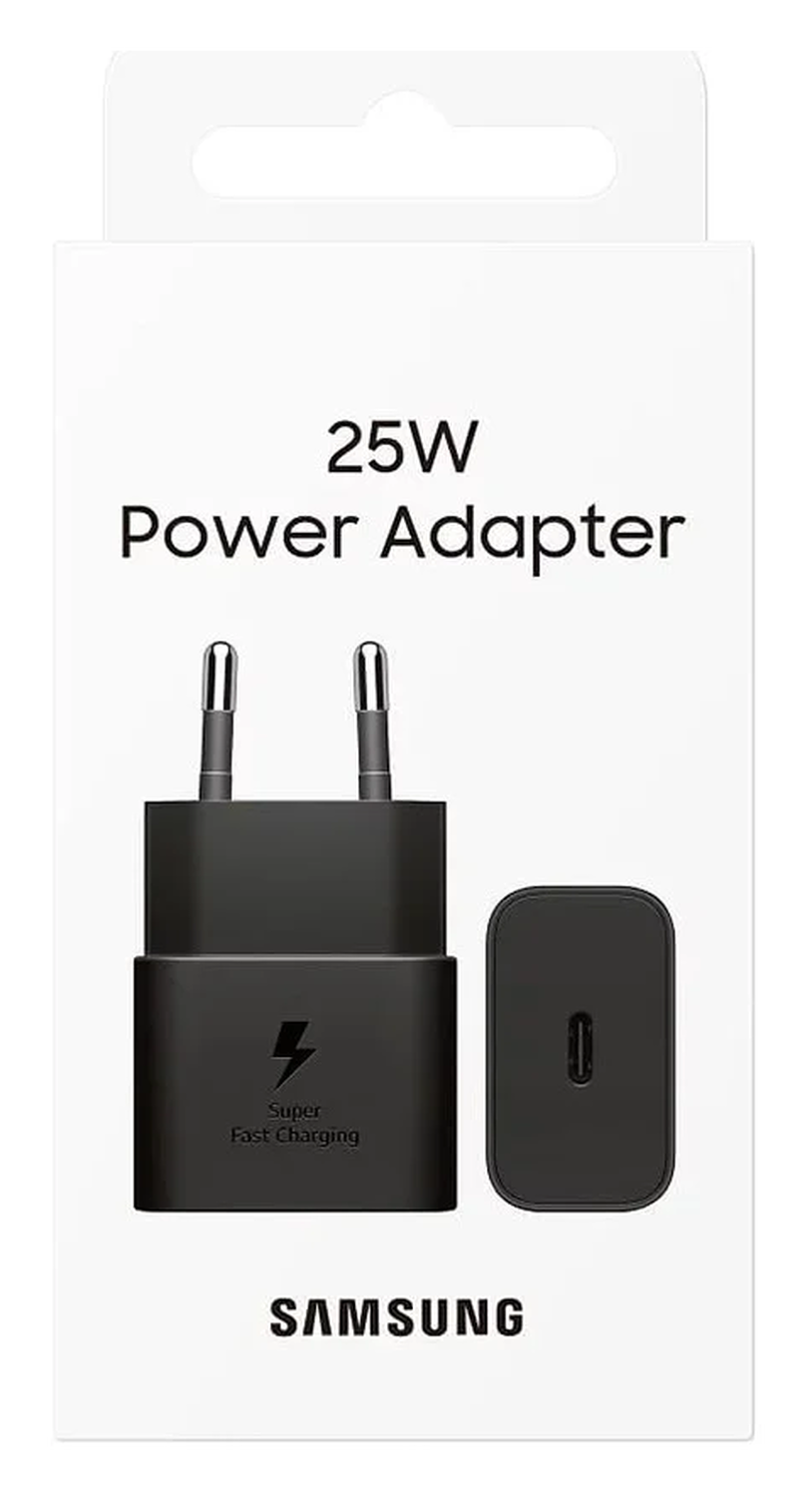 Originele Samsung 25W Energy Efficiency USB-C Adapter Duo Pack Zwart afbeelding 7