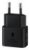 Originele Samsung 25W Energy Efficiency USB-C Adapter Duo Pack Zwart afbeelding 4