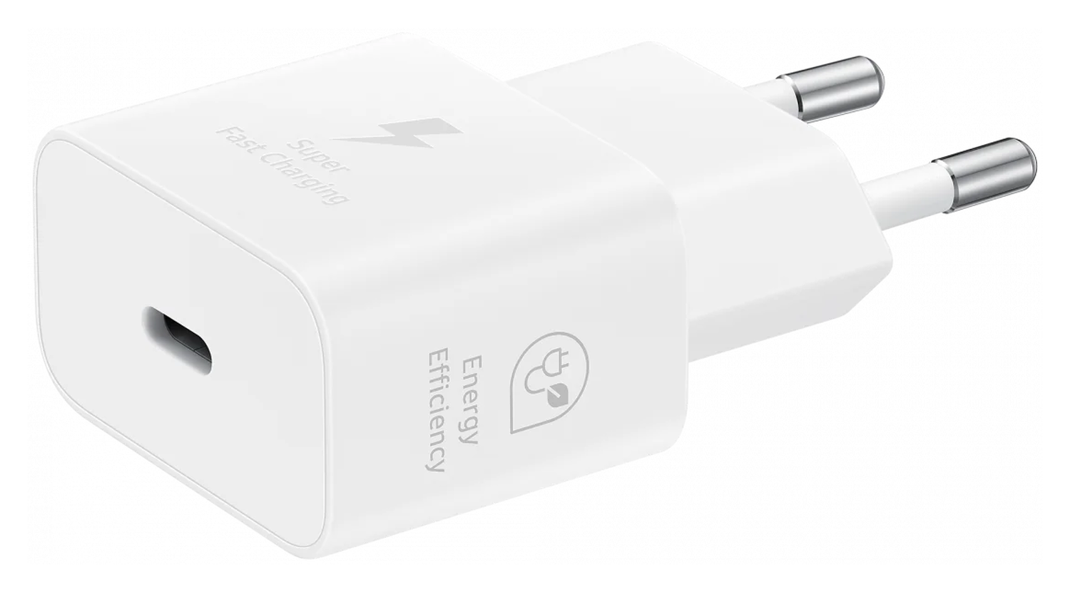 Originele Samsung 25W Energy Efficiency USB-C Adapter Duo Pack Wit afbeelding 2