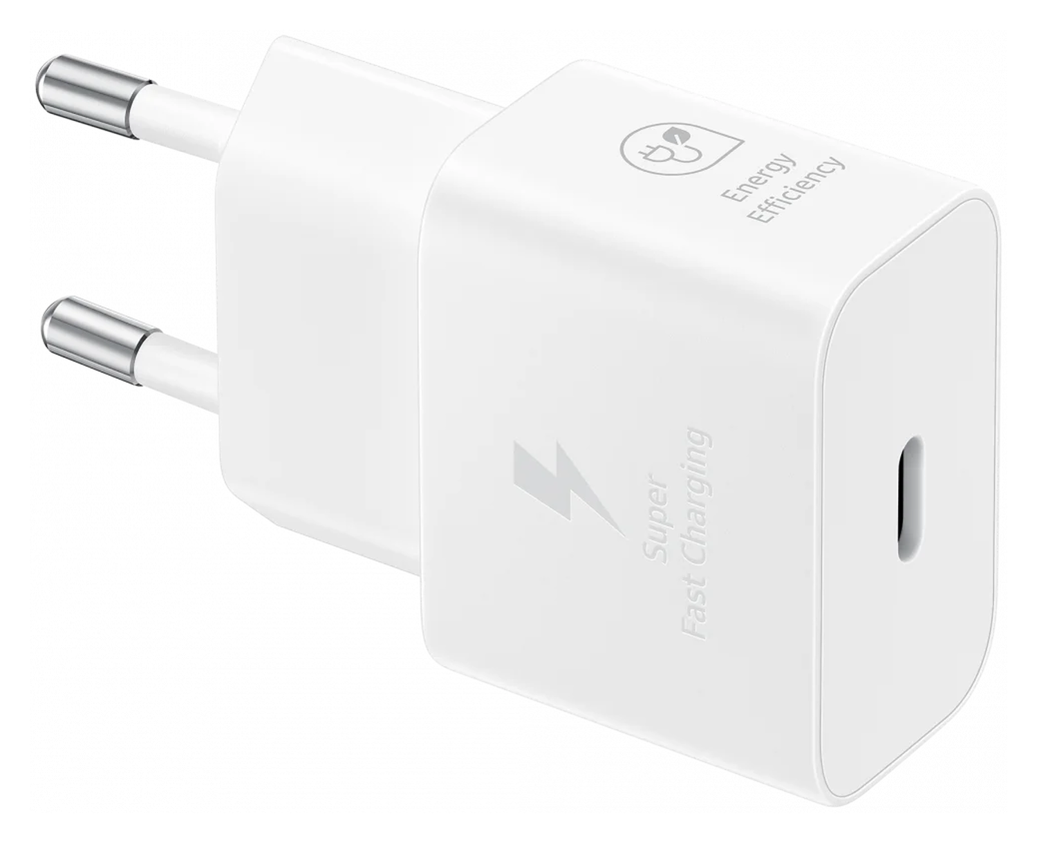 Originele Samsung 25W Energy Efficiency USB-C Adapter Duo Pack Wit afbeelding 3