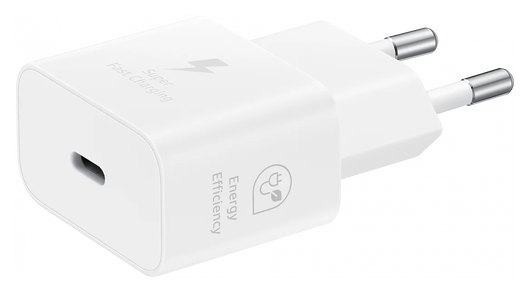 Originele Samsung 25W Energy Efficiency USB-C Adapter Duo Pack Wit afbeelding 2