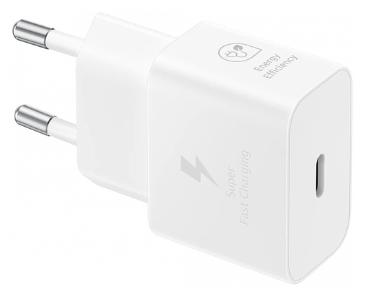 Originele Samsung 25W Energy Efficiency USB-C Adapter Duo Pack Wit afbeelding 3