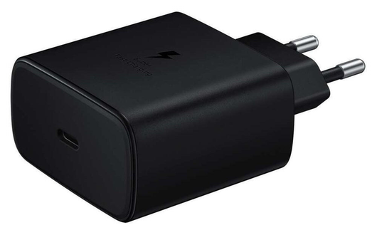 Originele Samsung 45W Power Adapter USB-C Adapter 5A Duo Pack Zwart afbeelding 2
