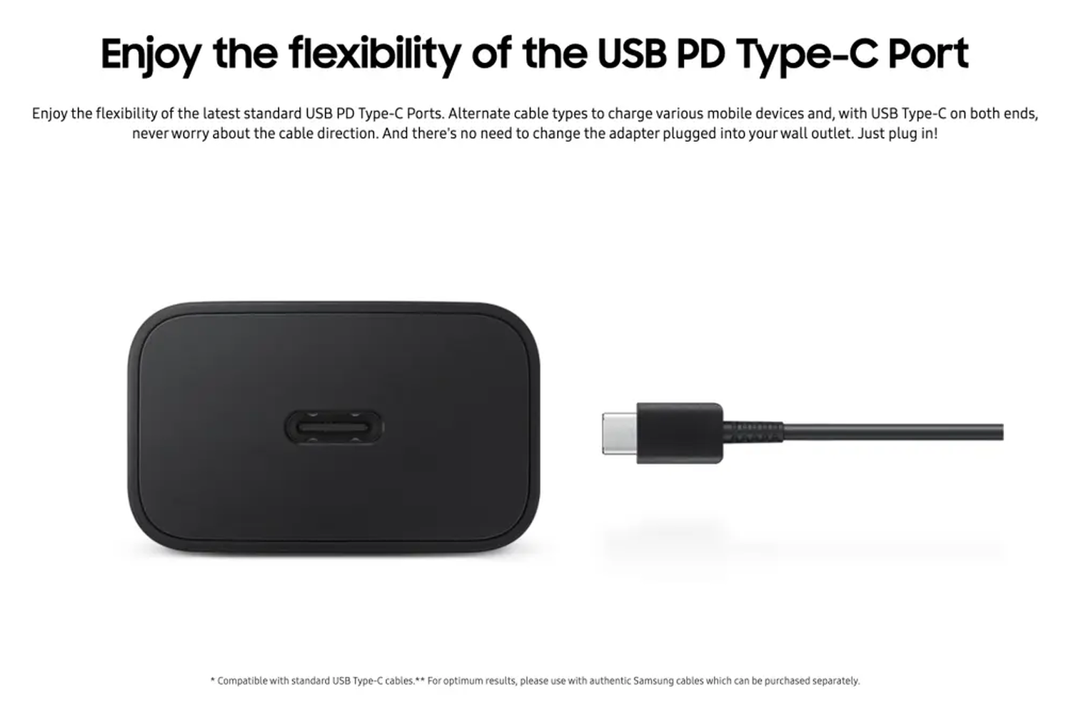 Originele Samsung 15W PD Power Adapter USB-C Oplader Duo Pack Wit afbeelding 6