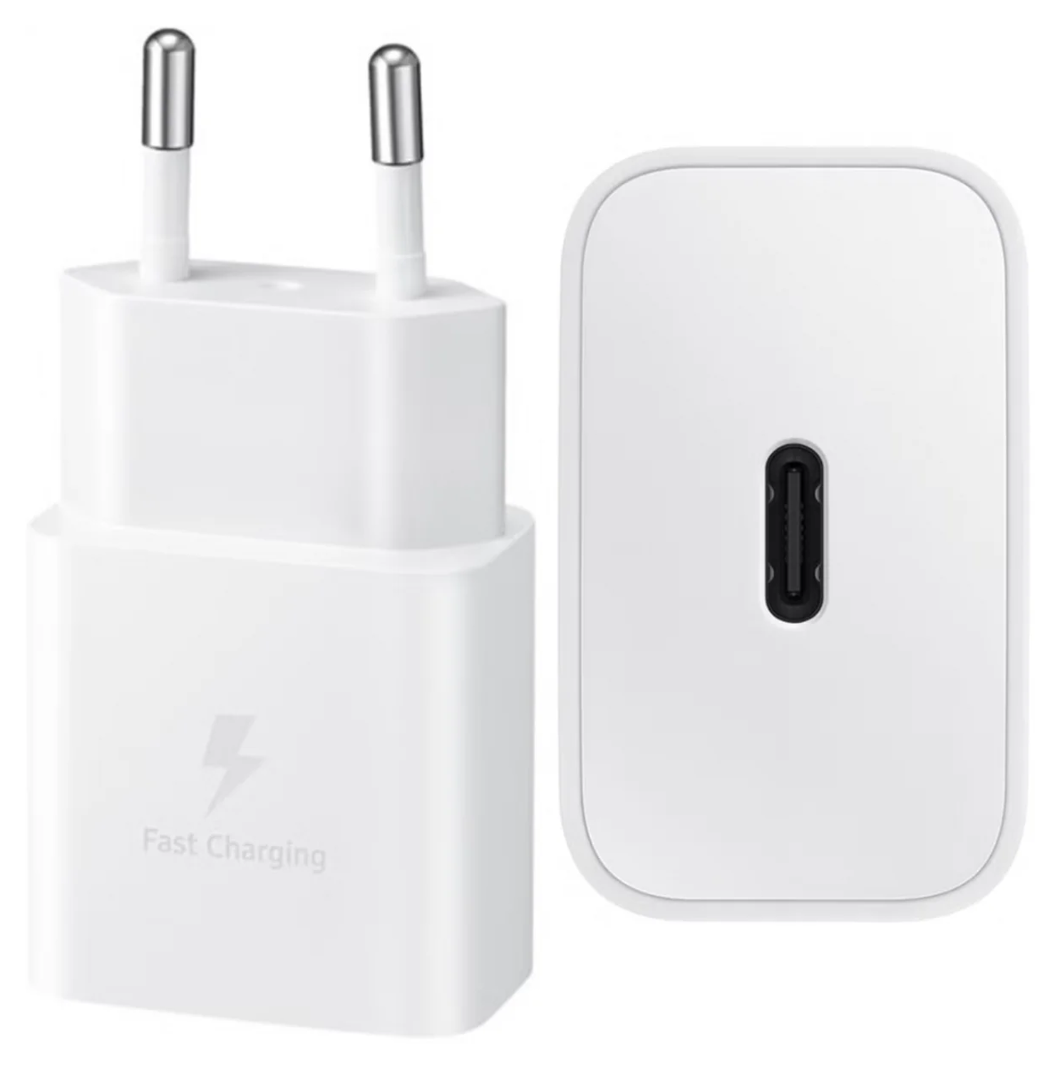 Originele Samsung 15W PD Power Adapter USB-C Oplader Duo Pack Wit afbeelding 9