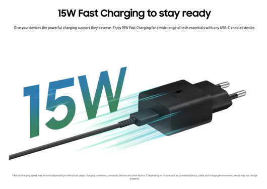 Originele Samsung 15W PD Power Adapter USB-C Oplader Duo Pack Wit afbeelding 7