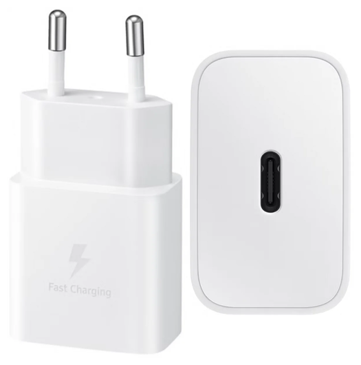 Originele Samsung 15W PD Power Adapter USB-C Oplader Duo Pack Wit afbeelding 9