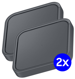 Originele Samsung Mono Wireless Charger Pad 15W Duo Pack Grijs