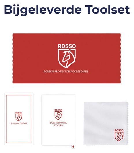Duo pack Rosso Samsung Galaxy Tab A8 Tempered Glass Installatietray afbeelding 6