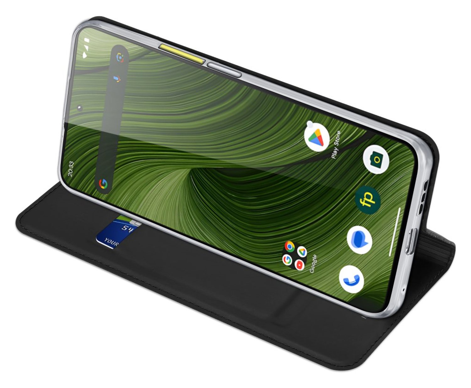 Dux Ducis Skin Pro FairPhone 6 Hoesje Portemonnee Book Case Zwart afbeelding 6