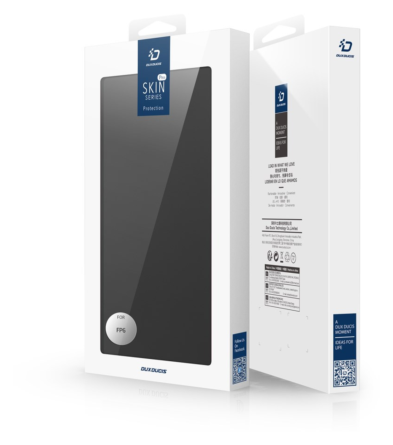 Dux Ducis Skin Pro FairPhone 6 Hoesje Portemonnee Book Case Zwart afbeelding 9