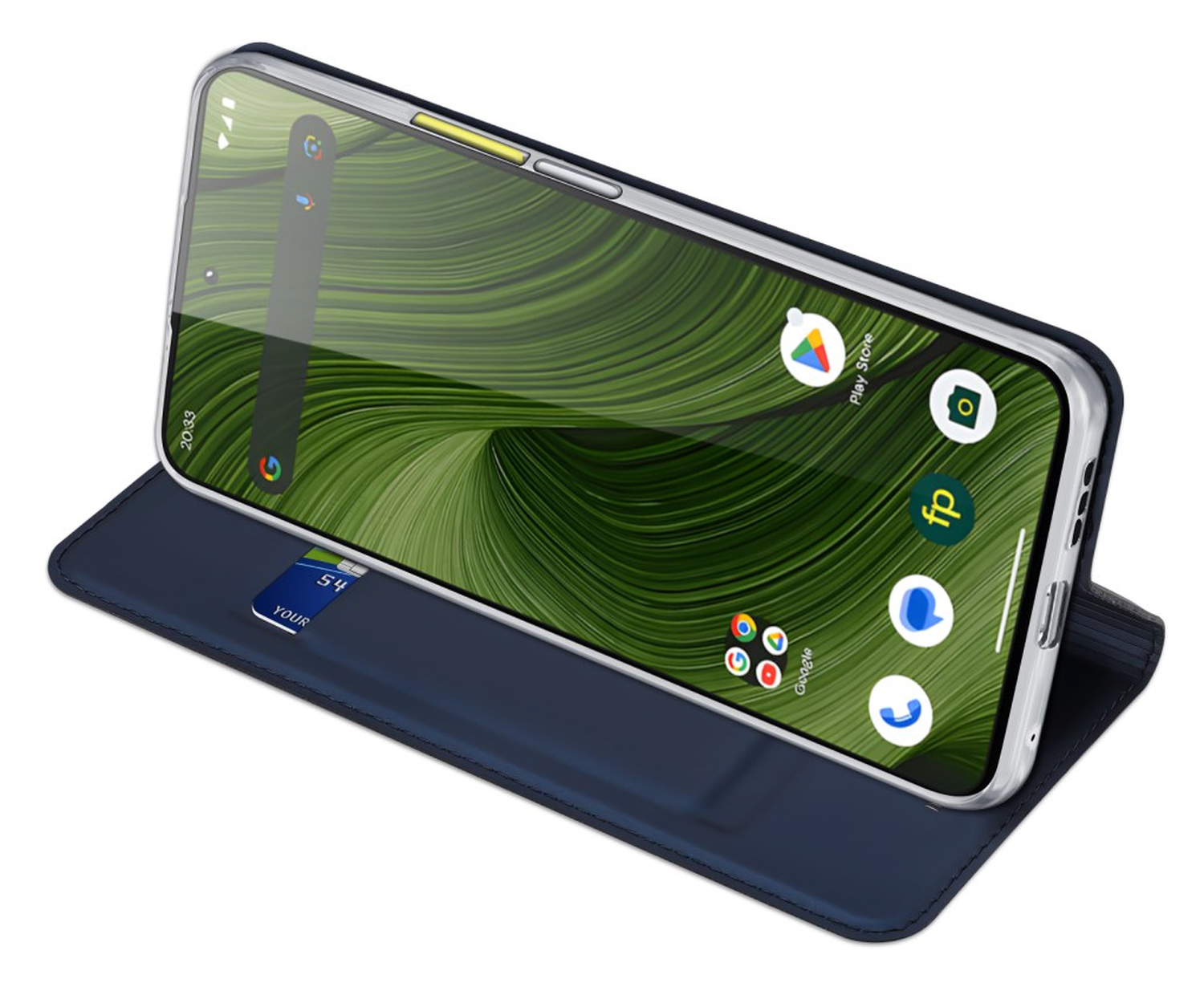 Dux Ducis Skin Pro FairPhone 6 Hoesje Portemonnee Book Case Blauw afbeelding 6