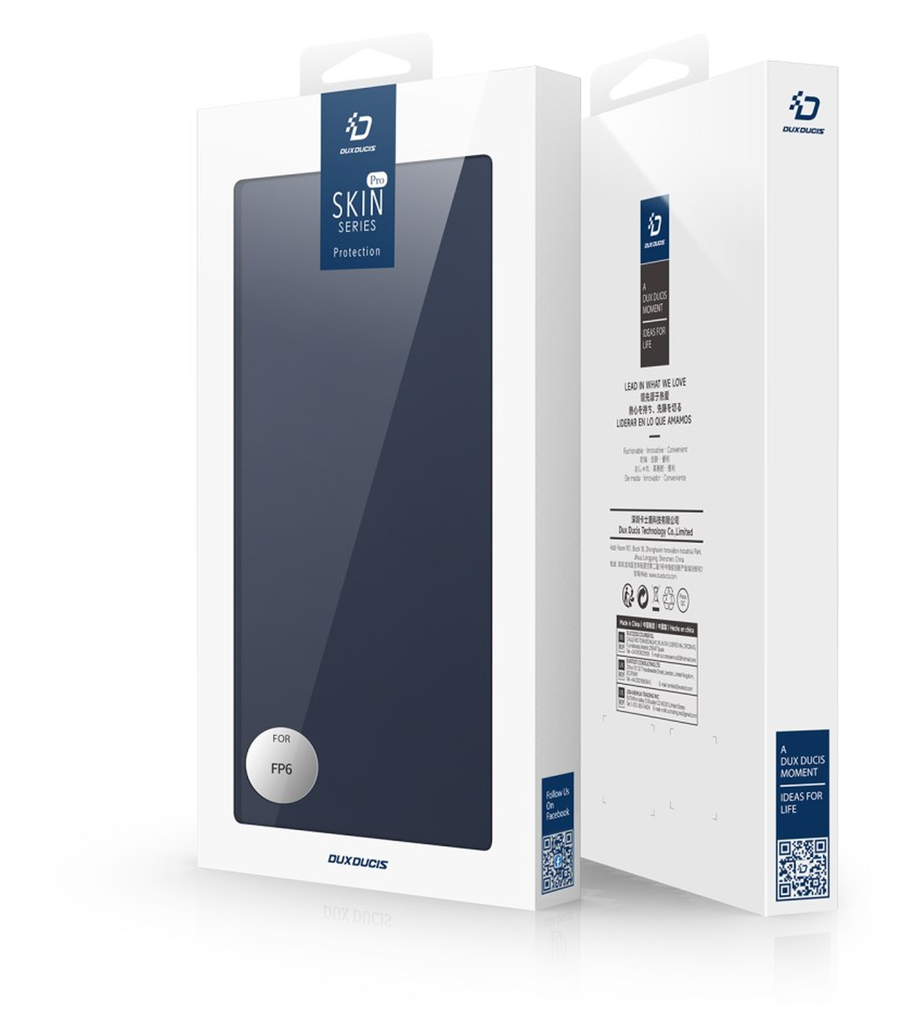 Dux Ducis Skin Pro FairPhone 6 Hoesje Portemonnee Book Case Blauw afbeelding 10