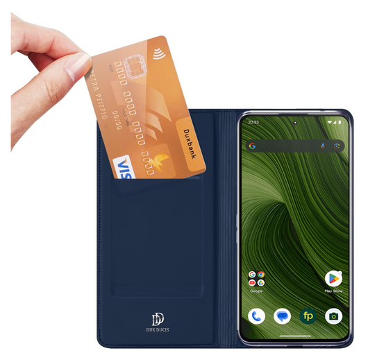 Dux Ducis Skin Pro FairPhone 6 Hoesje Portemonnee Book Case Blauw afbeelding 2