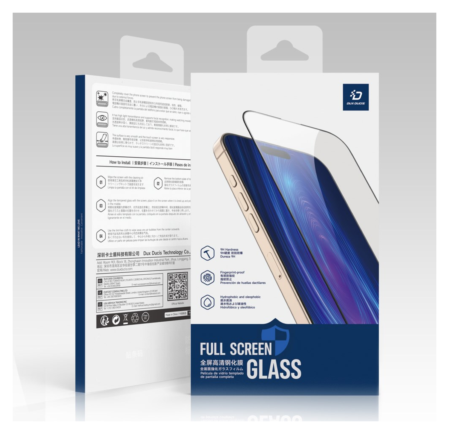 Dux Ducis Motorola Moto G56 Screen Protector 9H Tempered Glass afbeelding 7