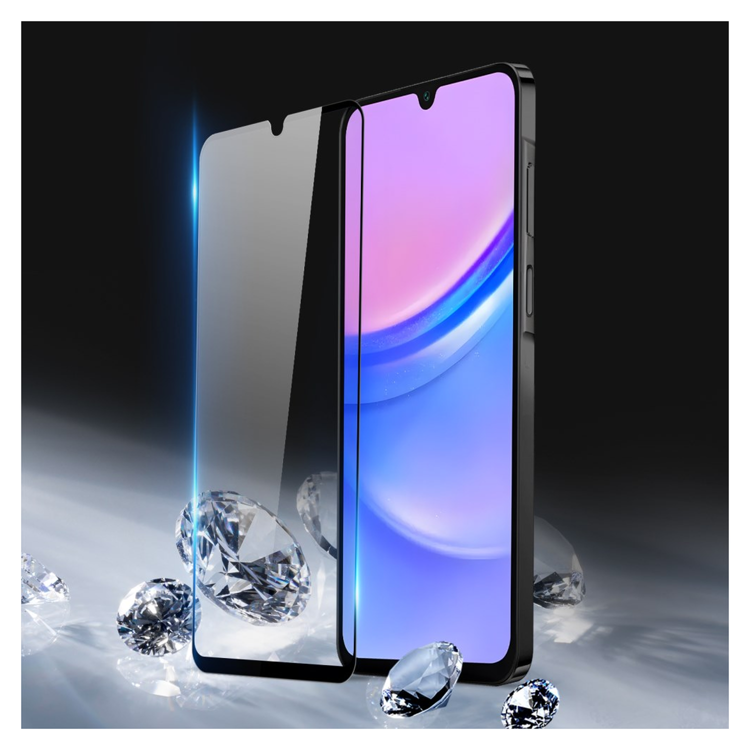 Dux Ducis Samsung Galaxy A17 Screen Protector 9H Tempered Glass afbeelding 2