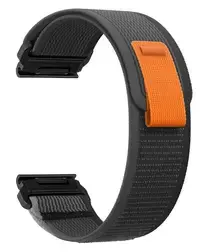 Universeel Smartwatch Bandje 22MM - Nylon - Trail Loop - Grijs afbeelding