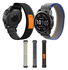 Universeel Smartwatch Bandje 22MM - Nylon - Trail Loop - Blauw afbeelding 6