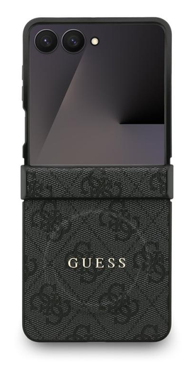 Guess 4G Classic MagSafe Samsung Galaxy Z Flip 7 Hoesje Back Cover Zwart afbeelding 2