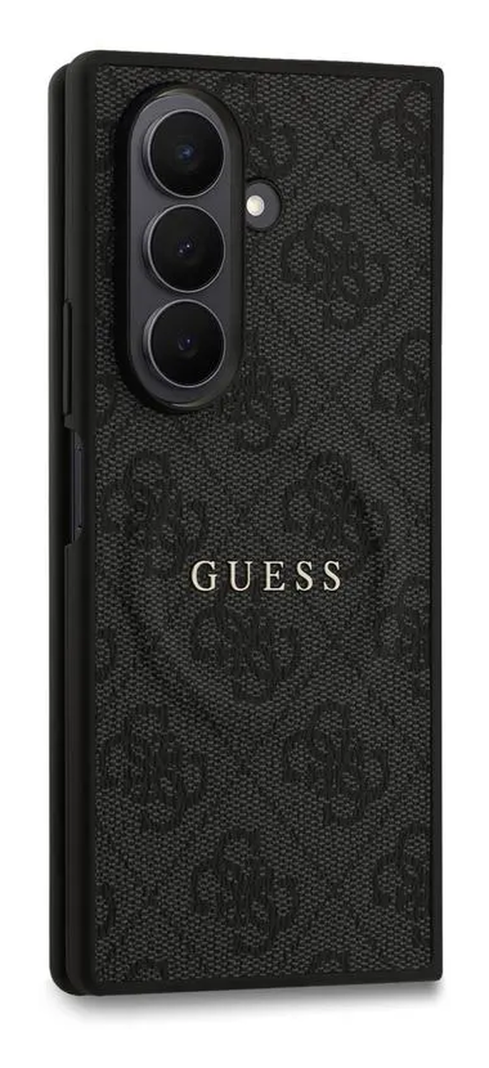 Guess Samsung Galaxy Z Fold 7 Hoesje MagSafe 4G Monogram Logo Zwart afbeelding 4