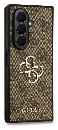 Guess Samsung Galaxy Z Fold 7 Hoesje Big 4G Logo Back Cover Bruin afbeelding 4