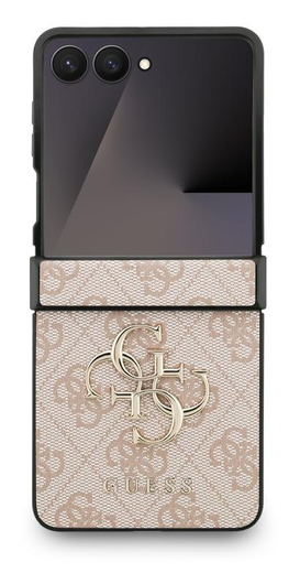 Guess Samsung Galaxy Z Flip 7 Hoesje Big 4G Logo Back Cover Roze afbeelding 2