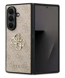 Guess Samsung Galaxy Z Fold 7 Hoesje Big 4G Logo Back Cover Roze afbeelding