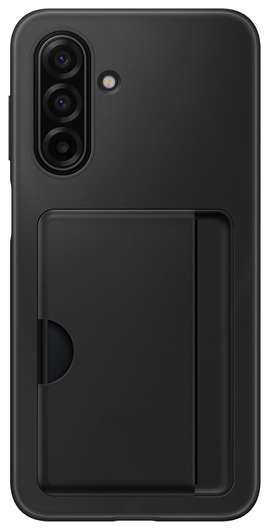 Origineel Samsung Galaxy A17 Hoesje Card Slot Cover Zwart afbeelding 1
