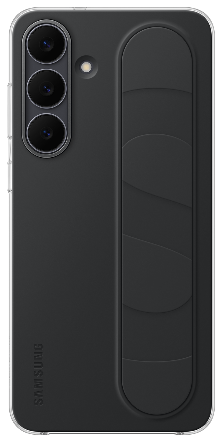 Origineel Samsung Galaxy S25 FE Hoesje Standing Grip Case Zwart afbeelding 3