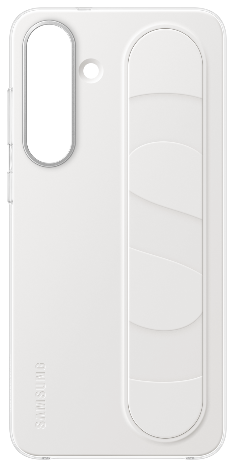 Origineel Samsung Galaxy S25 FE Hoesje Standing Grip Case Wit afbeelding 4