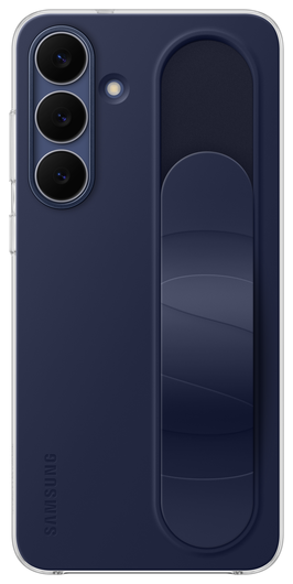 Origineel Samsung Galaxy S25 FE Hoesje Standing Grip Case Blauw afbeelding 1