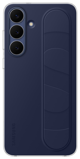 Origineel Samsung Galaxy S25 FE Hoesje Standing Grip Case Blauw afbeelding 3