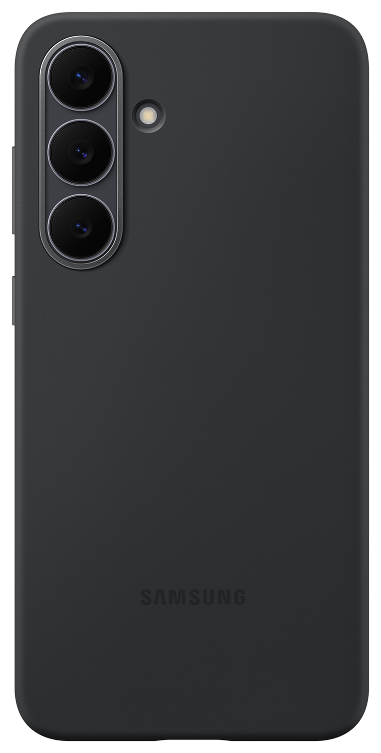Origineel Samsung Galaxy S25 FE Hoesje Silicone Case Back Cover Zwart afbeelding 2