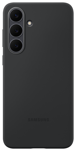 Origineel Samsung Galaxy S25 FE Hoesje Silicone Case Back Cover Zwart afbeelding 2