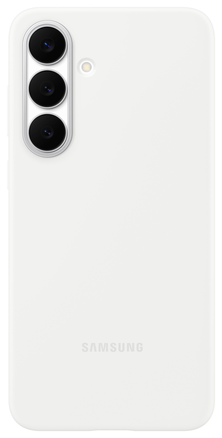 Origineel Samsung Galaxy S25 FE Hoesje Silicone Case Back Cover Wit afbeelding 2
