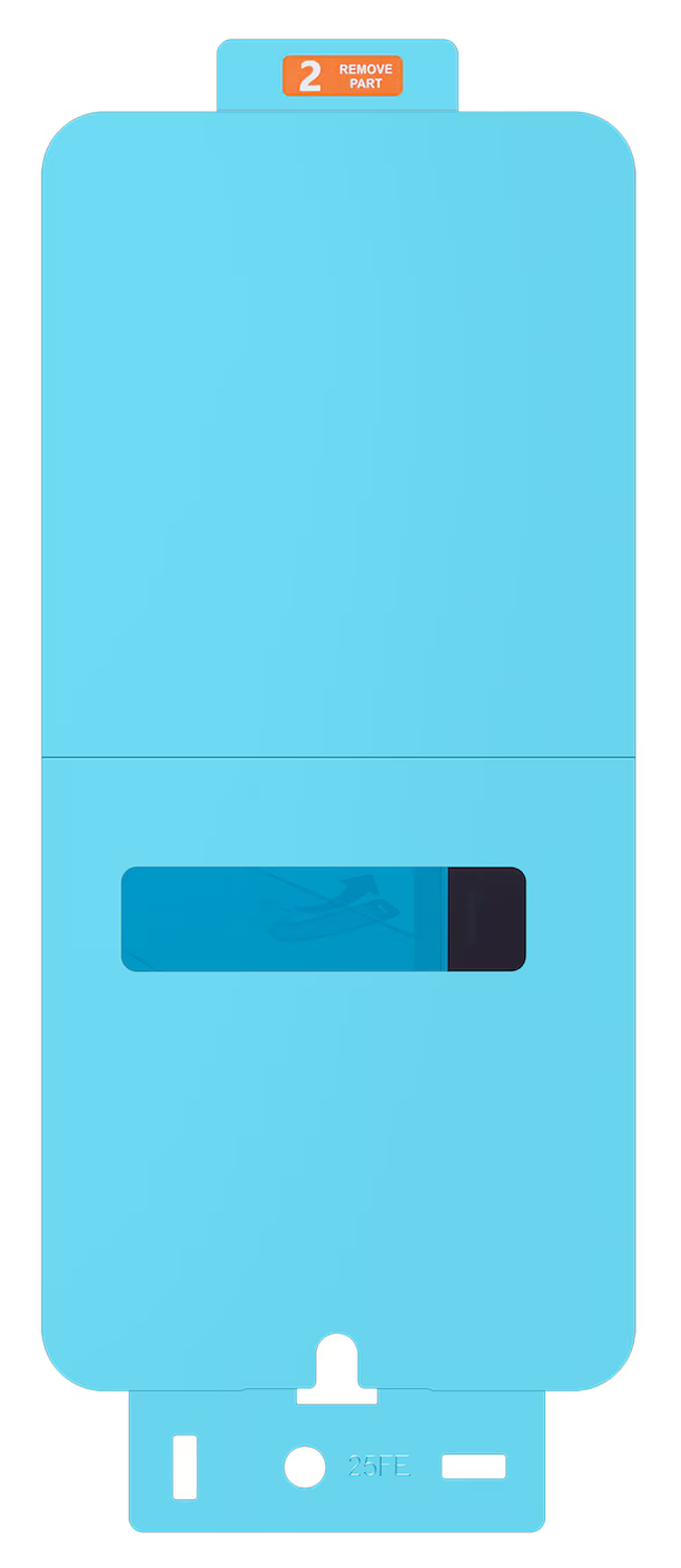 Originele Samsung Galaxy S25 FE Screen Protector Display Folie (2-Pack) afbeelding 4