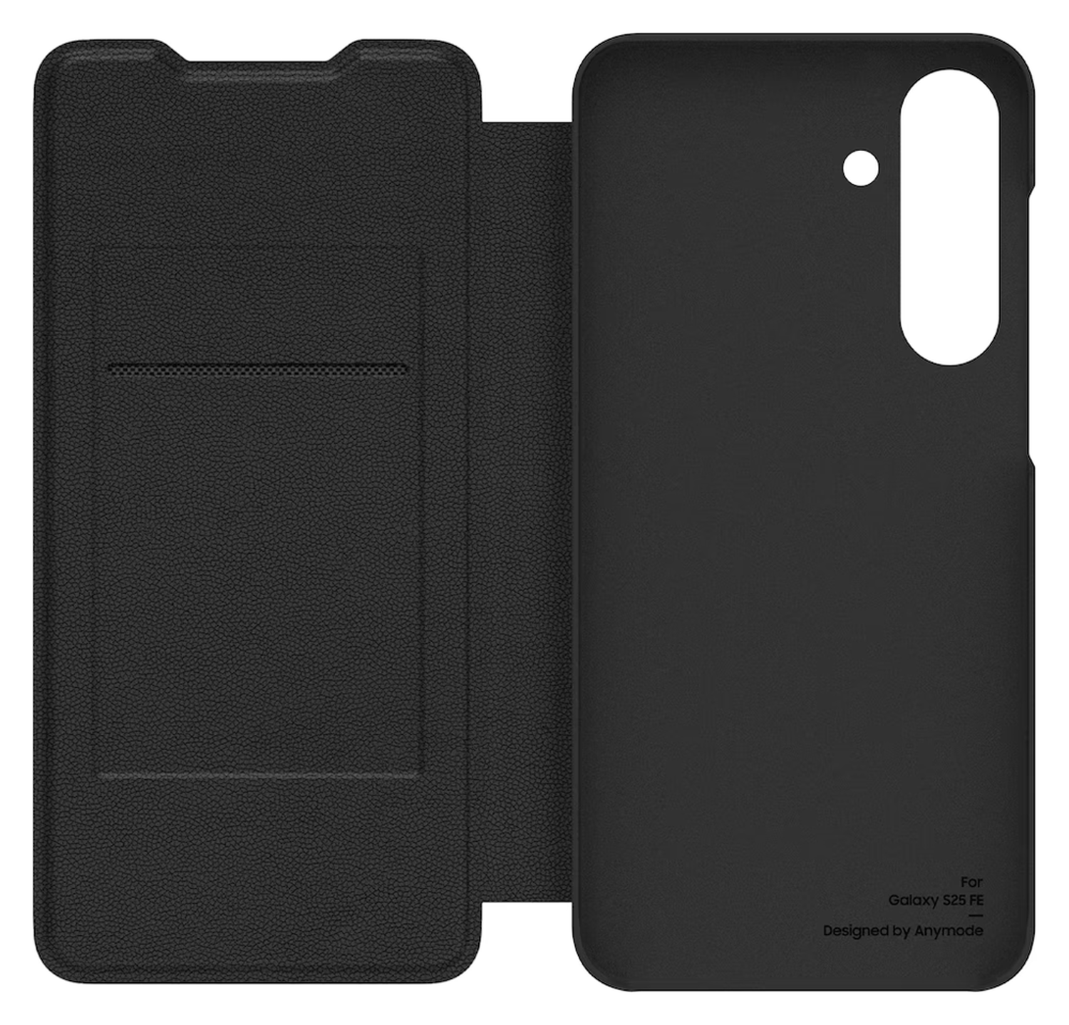 Origineel Samsung Galaxy S25 FE Hoesje Wallet Flip Case Zwart afbeelding 1