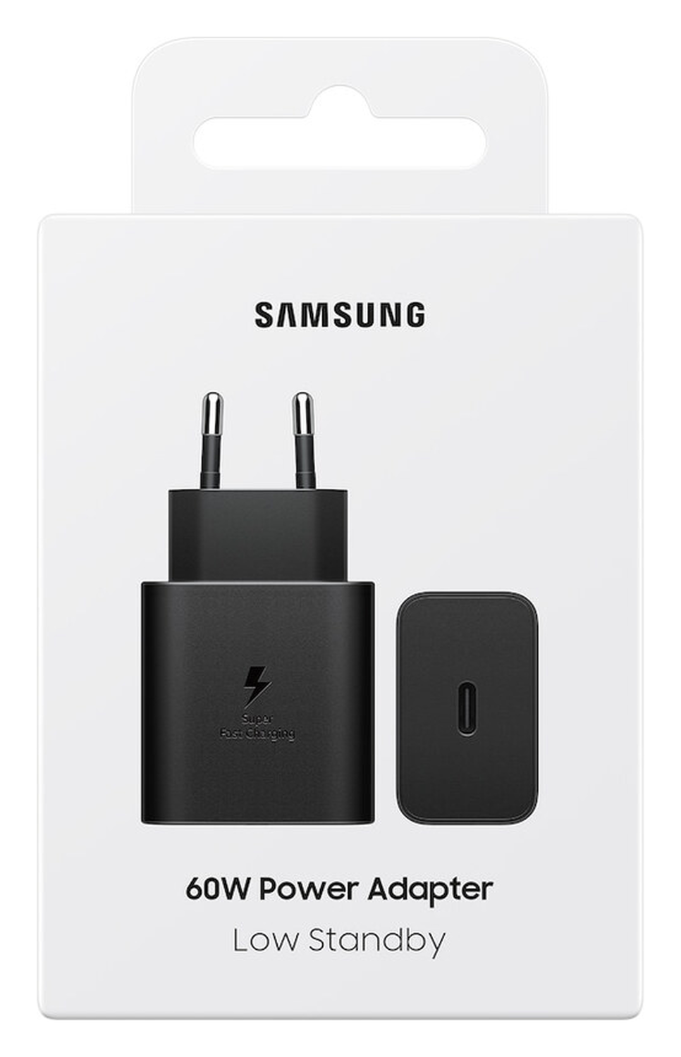 Originele Samsung 60W Power Adapter Fast Charge USB-C Adapter 5A Zwart afbeelding 7