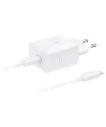 Originele Samsung 45W Efficiency Adapter met USB-C Kabel 1.8 Meter 5A Wit afbeelding