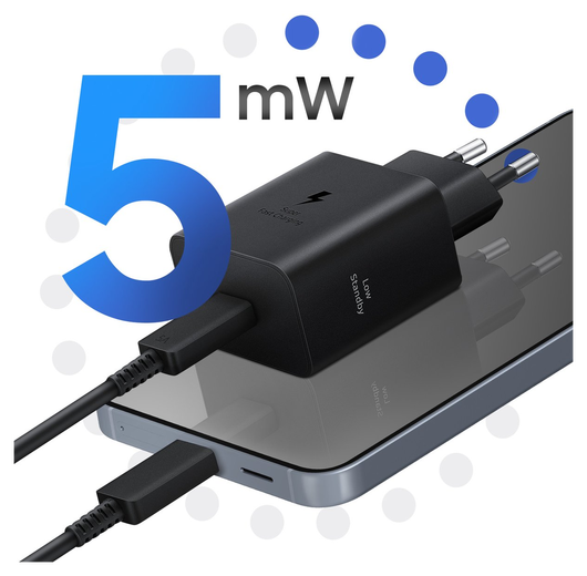 Originele Samsung 45W Energy Efficiency USB-C Power Adapter 5A Zwart afbeelding 4