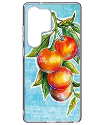 Samsung Galaxy S25 Ultra Lieve Merlijn Mandarin Hybrid Case Blauw afbeelding