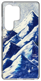 Samsung Galaxy S25 Ultra Lieve Merlijn Mountain Hybrid Case Grijs
